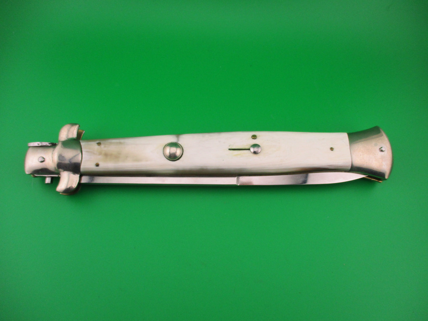 AGA CAMPOLIN 45cm Italian Stiletto Vintage Swivel bolster automatic knife