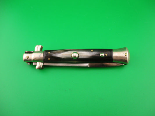 ETHAN 1953 23cm Italian Picklock vintage 1950s Black & White automatic knife