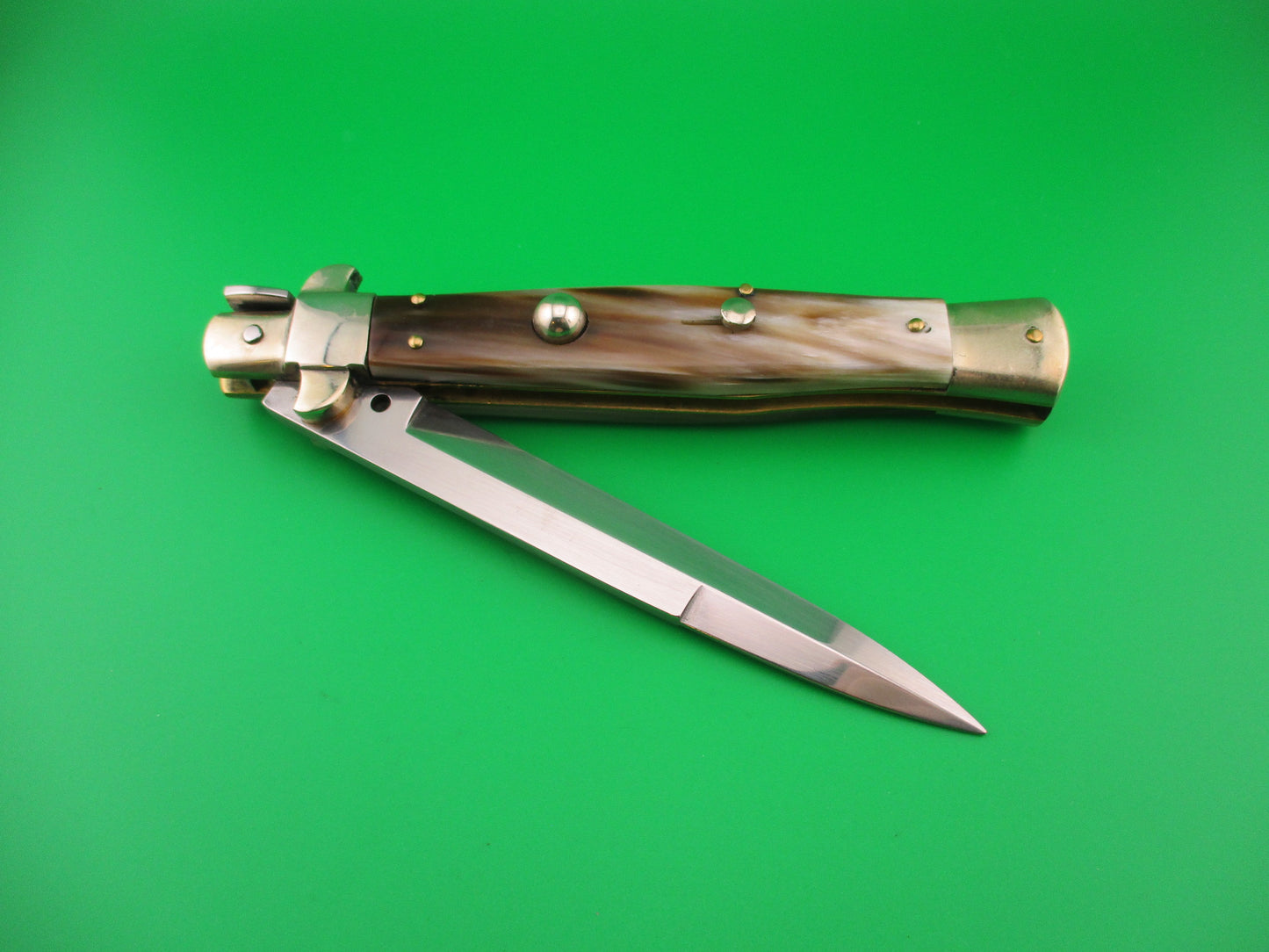 RENZO PASCOTTO 30cm Italian Picklock Wasp Body 5mm back spring switchblade