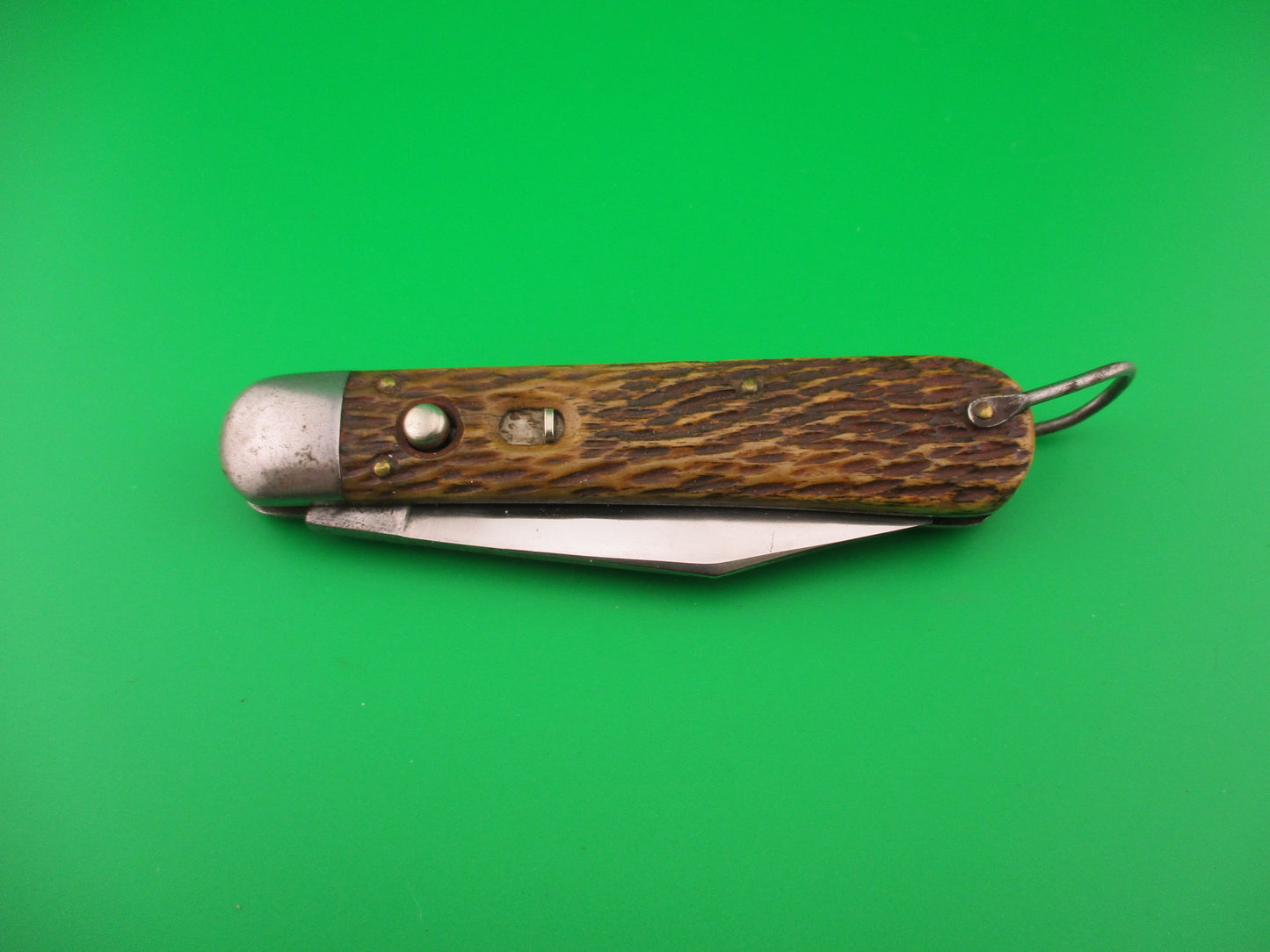 SCHRADE CUT CO M2 Bone WWII Paratrooper Military issue switchblade knife