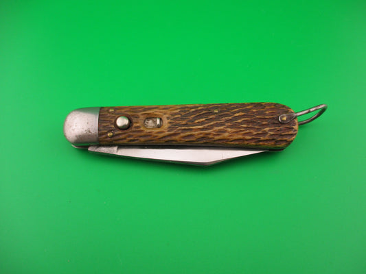 SCHRADE CUT CO M2 Bone WWII Paratrooper Military issue switchblade knife