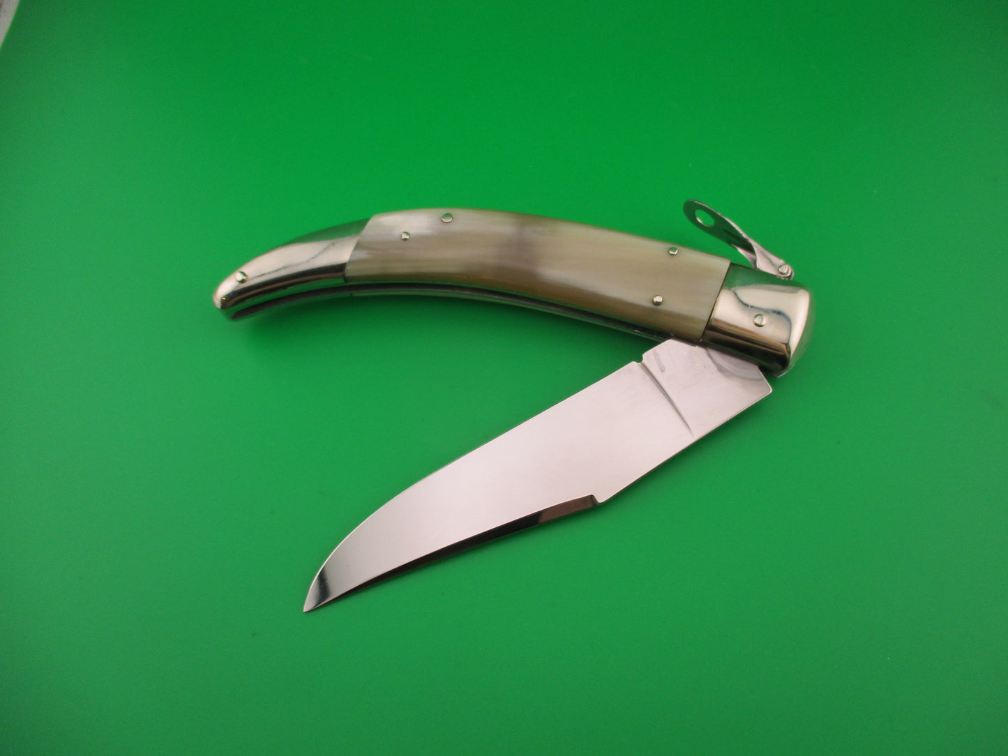 AGA CAMPOLIN ITALY 26cm Italian Catalana Fulcrum automatic knife