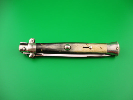 M ITALY INOX 27cm Italian Transitional Stiletto Vintage 1960s automatic knife