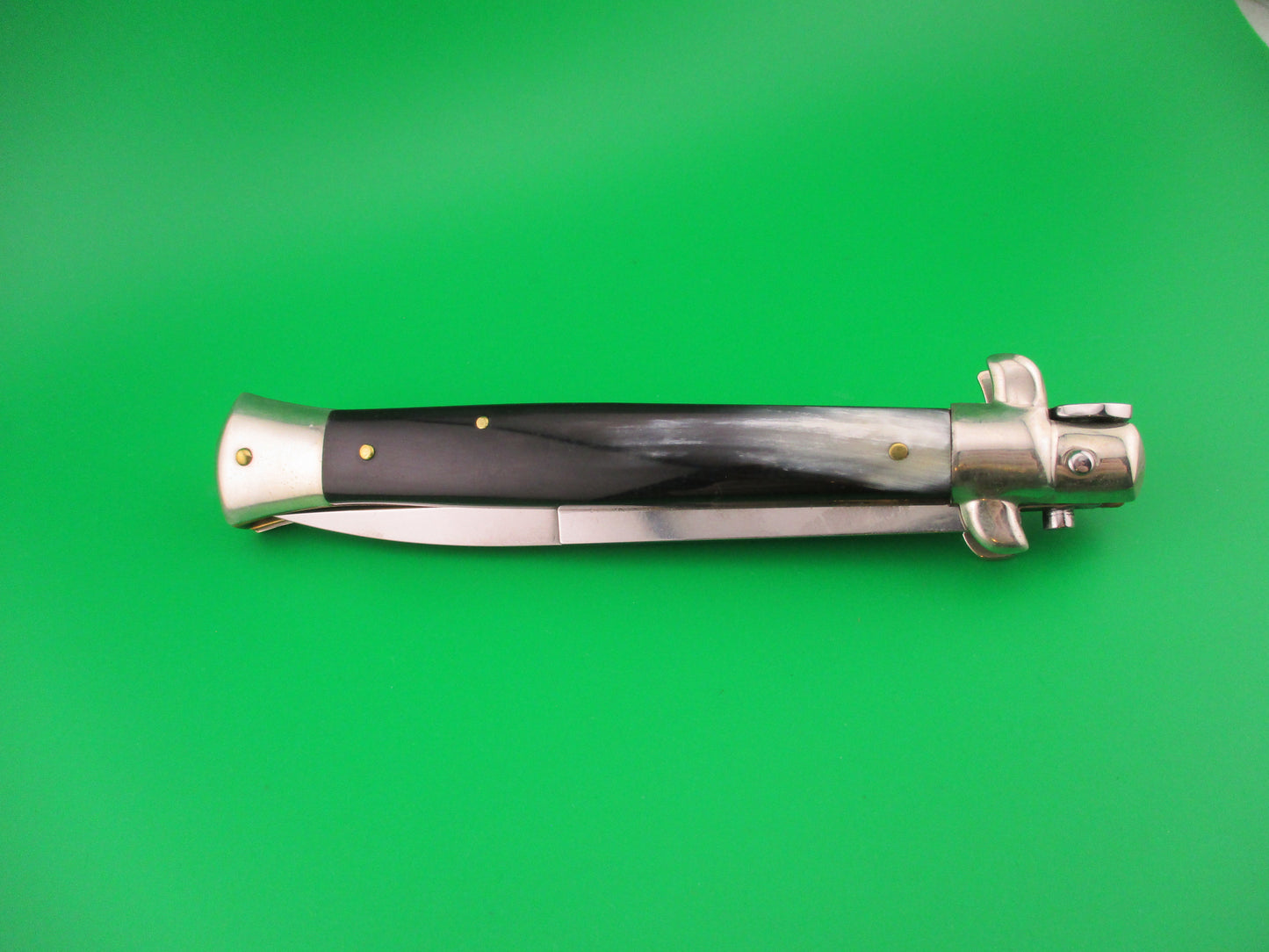 Walts LATAMA Cat 28cm Italian Stiletto Bayonet Blade Skunk horn Limited edition switchblade