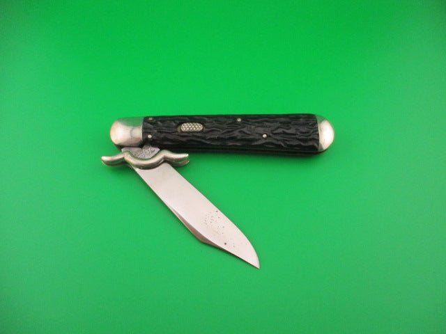 Flylock Vintage Hunter Lazy W folding guards automatic knife #11004