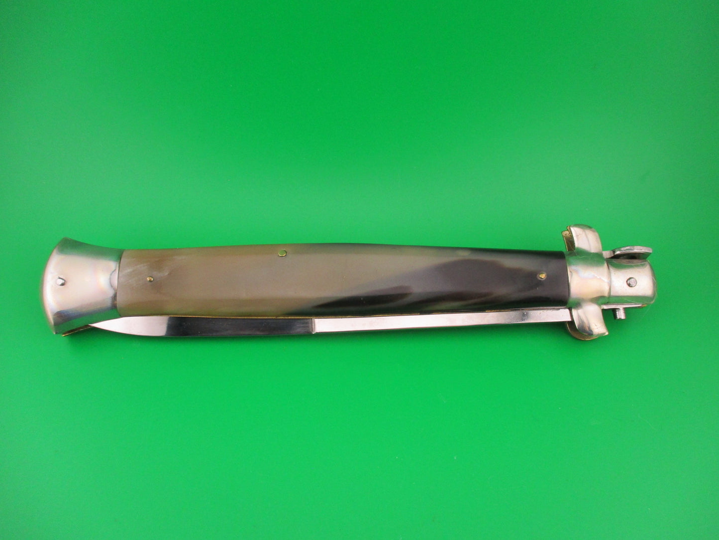 AGA CAMPOLIN 45cm Italian Stiletto Vintage Swivel bolster automatic knife