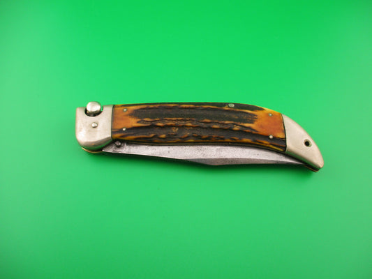 KaBar Grizzly Stag Vintage #2179 switchblade knife