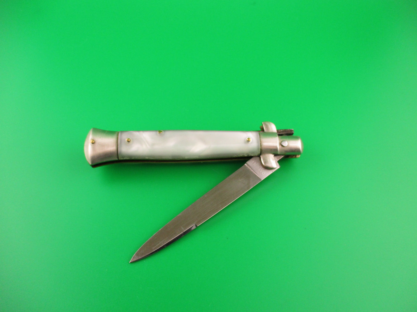 Rostfrei (slant) PATENT (slant) 20cm Italian BOBC Black lip Pearlex automatic knife