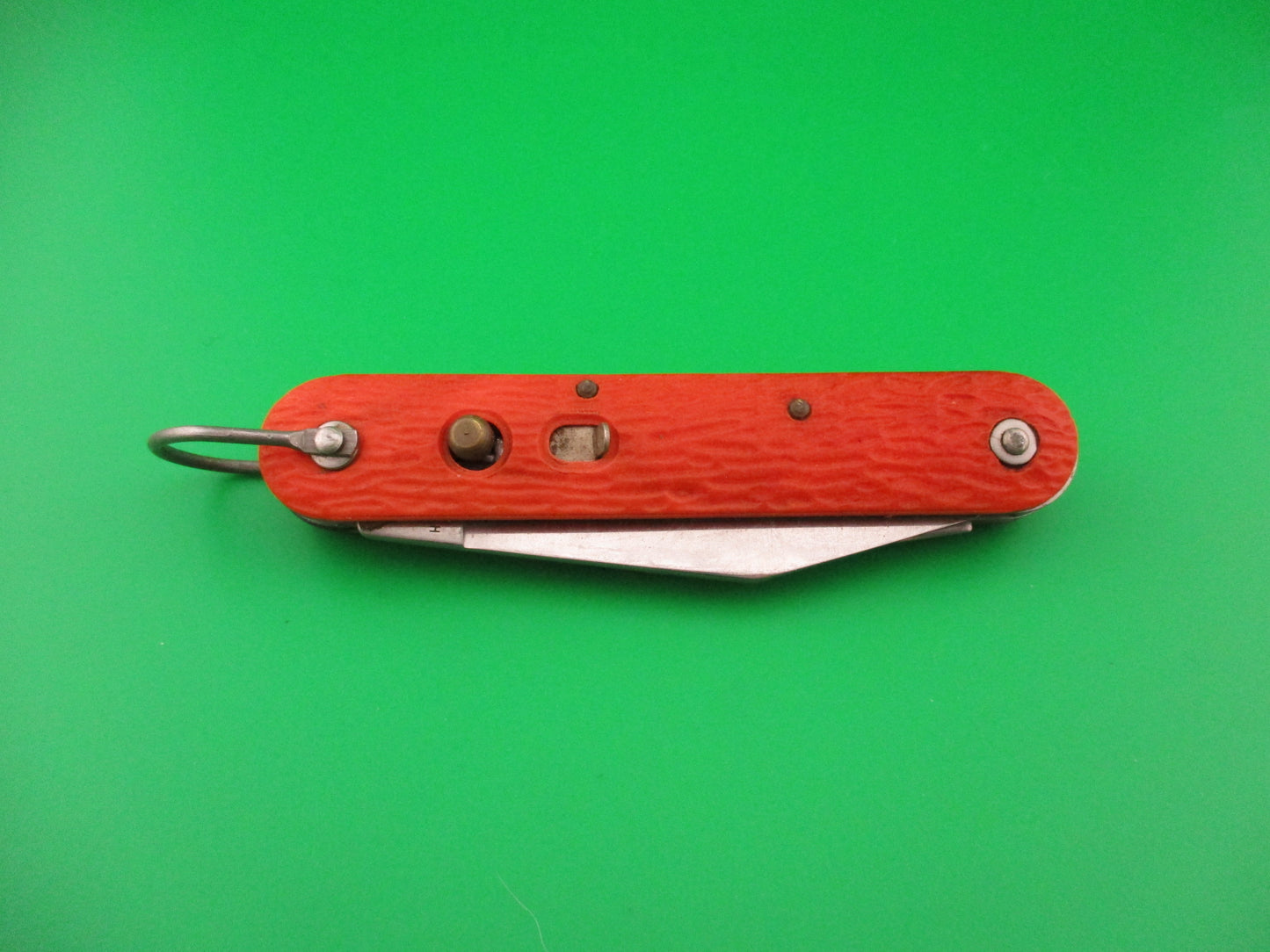 Logan Smyth Venice FL Orange Paratrooper knife New Old Stock