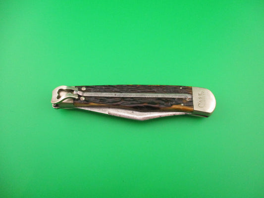 CASE TESTED XX 5171L Stag Lever Vintage automatic knife