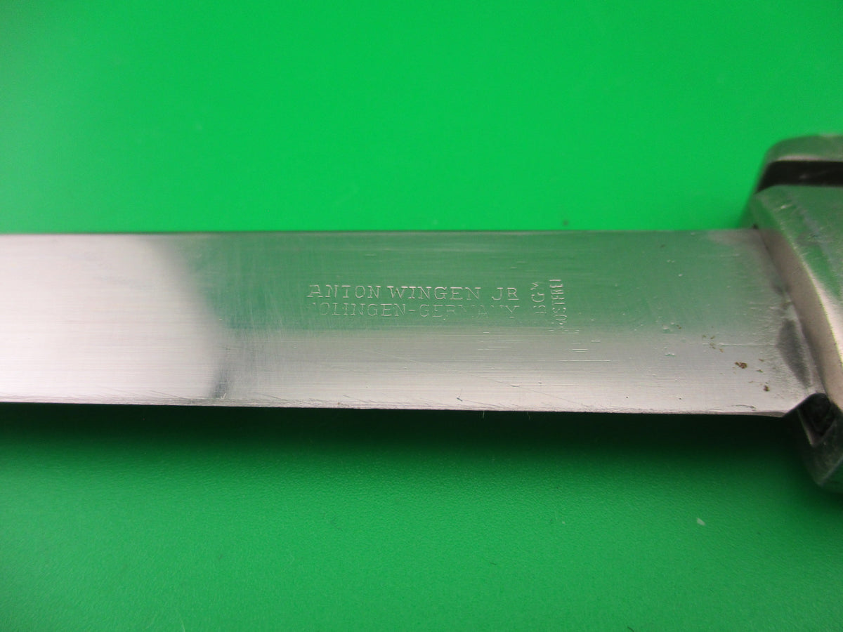 ANTON WINGEN JR 24cm German Gravity Clip point blade all metal Large knife