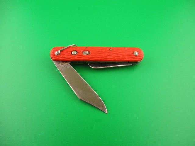 Schrade Walden vintage MC1 Orange military paratrooper switchblade