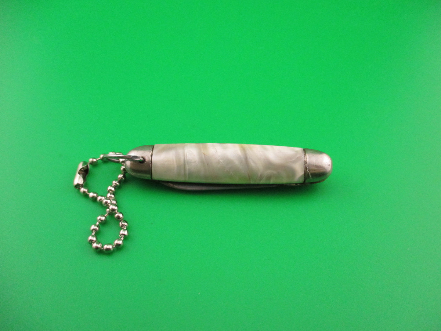 Imperial Jackomatic Jr Keychain Switchblade 1950s knife with chain