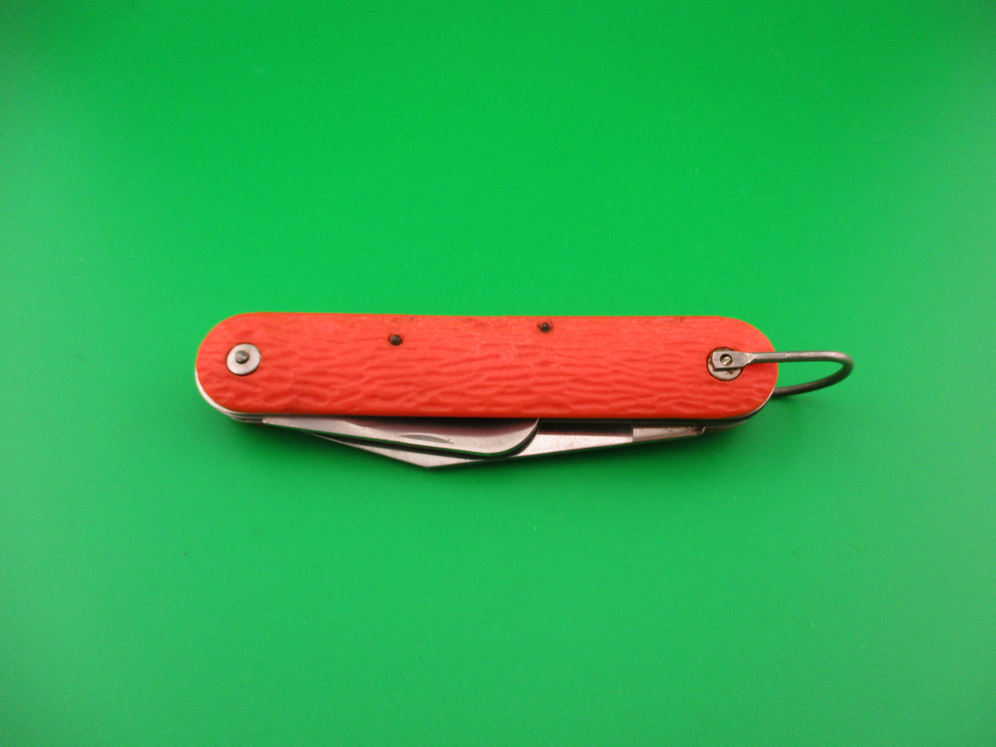 Logan Smyth Venice FL Orange Paratrooper knife New Old Stock