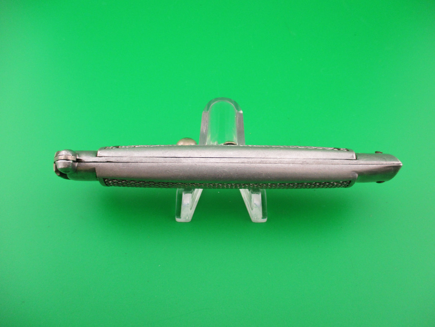 INOX BREVETTATO 21cm Italian OTF Trapdoor 1960s Aluminum automatic knife