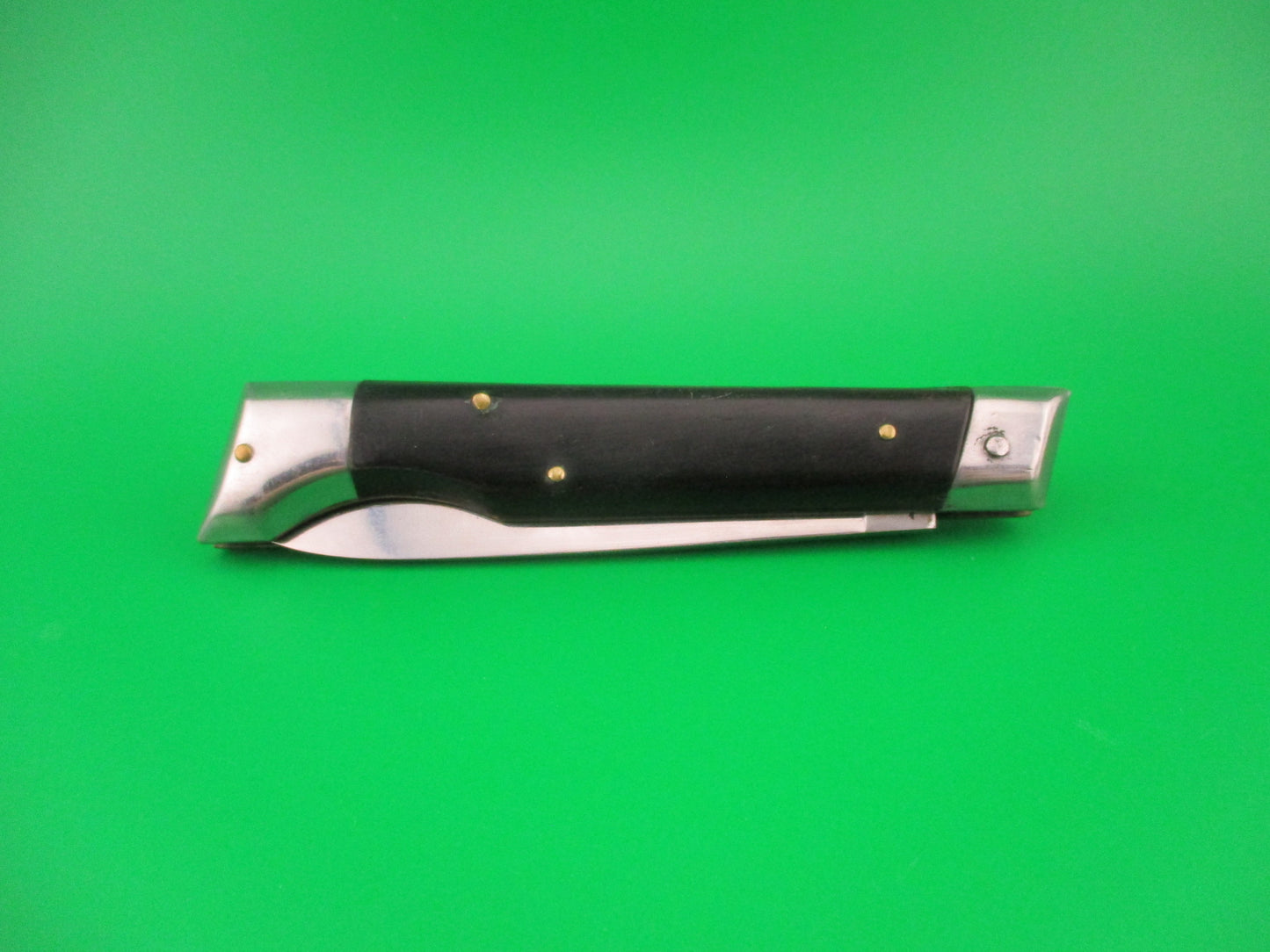 ROSTFREI 20cm Italian Slant Bolster BOBC horn vintage automatic knife