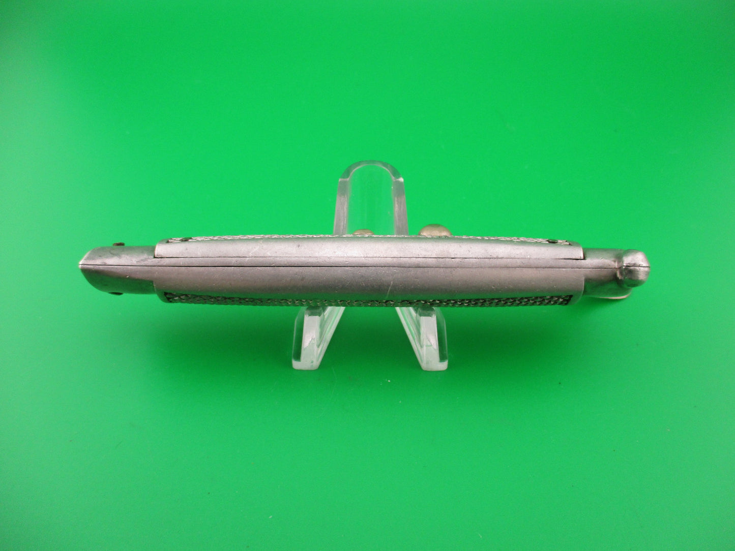 INOX BREVETTATO 21cm Italian OTF Trapdoor 1960s Aluminum automatic knife