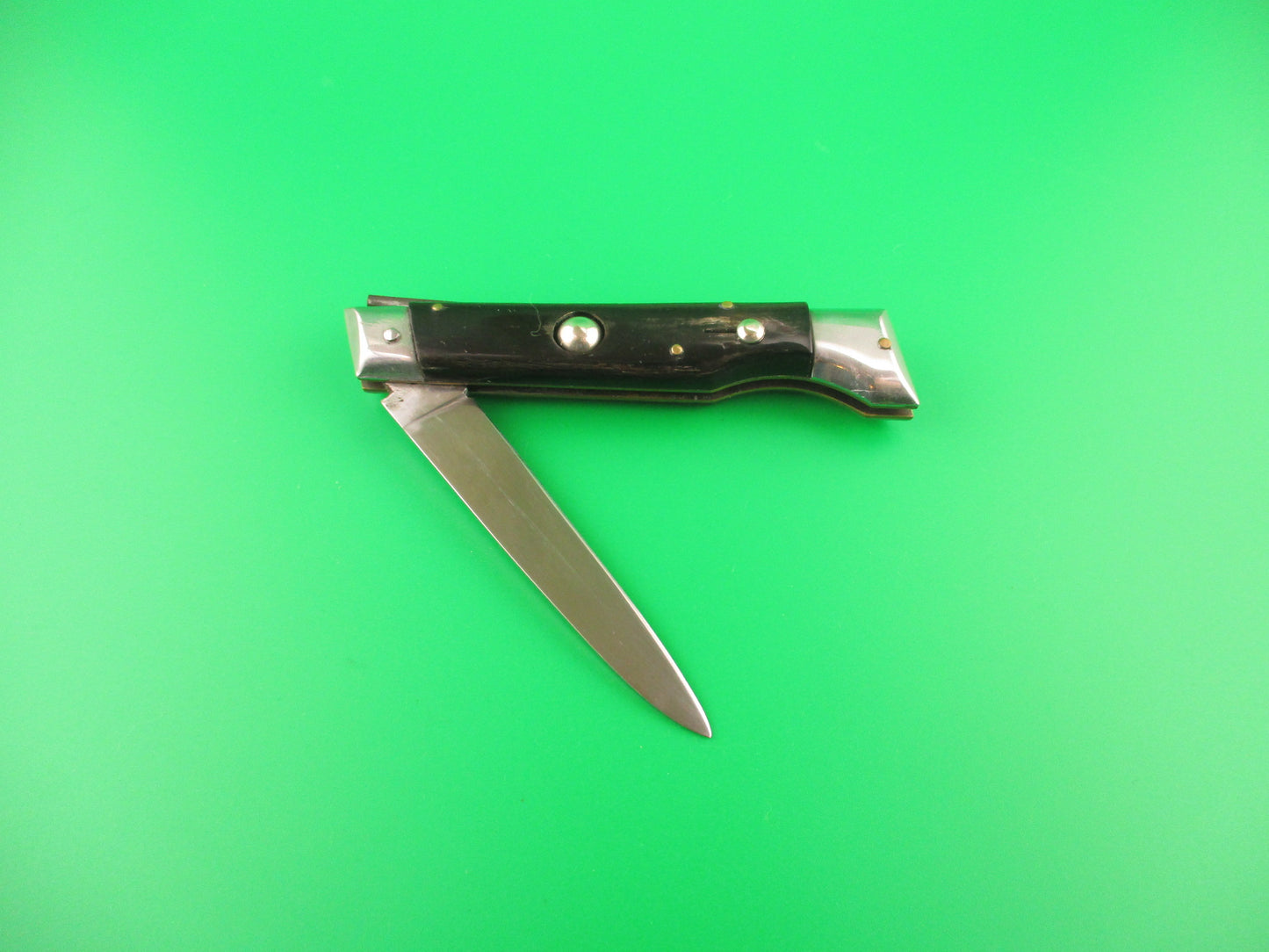 ROSTFREI 20cm Italian Slant Bolster BOBC horn vintage automatic knife