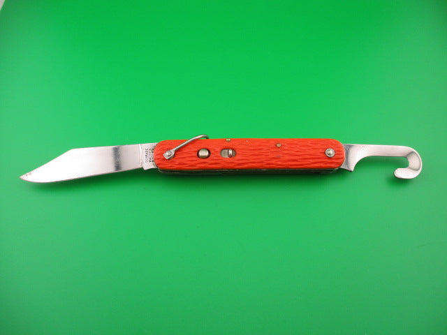 Schrade Walden vintage MC1 Orange military paratrooper switchblade