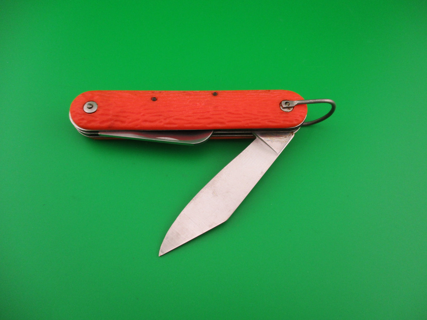 Logan Smyth Venice FL Orange Paratrooper knife New Old Stock