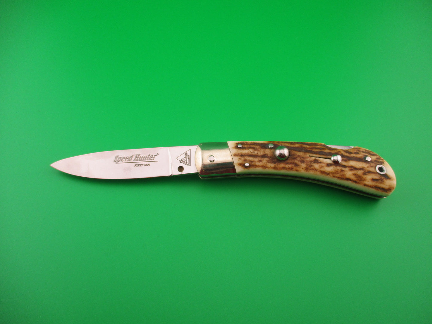 AKC 18cm Italian Stag Speed Hunter First Run automatic knife