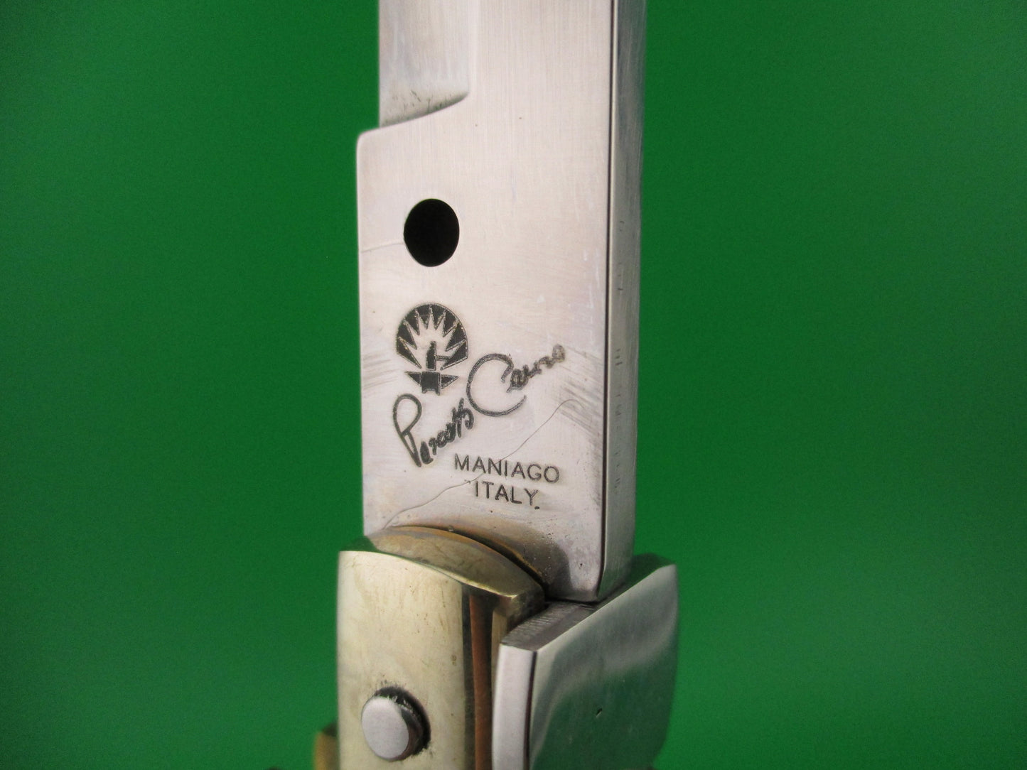 RENZO PASCOTTO 30cm Italian Picklock Wasp Body 5mm back spring switchblade