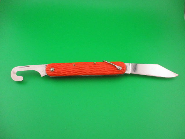 Schrade Walden vintage MC1 Orange military paratrooper switchblade