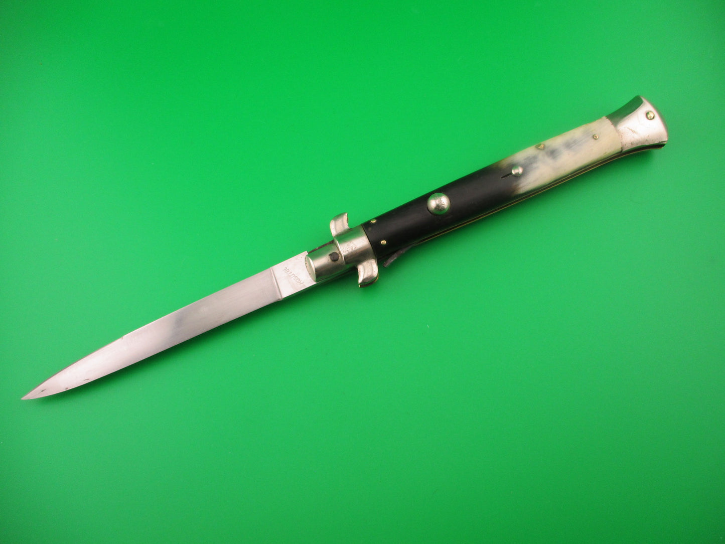 Rostfrei (slant) PATENT 27cm Italian BoBc vintage 1960s automatic knife