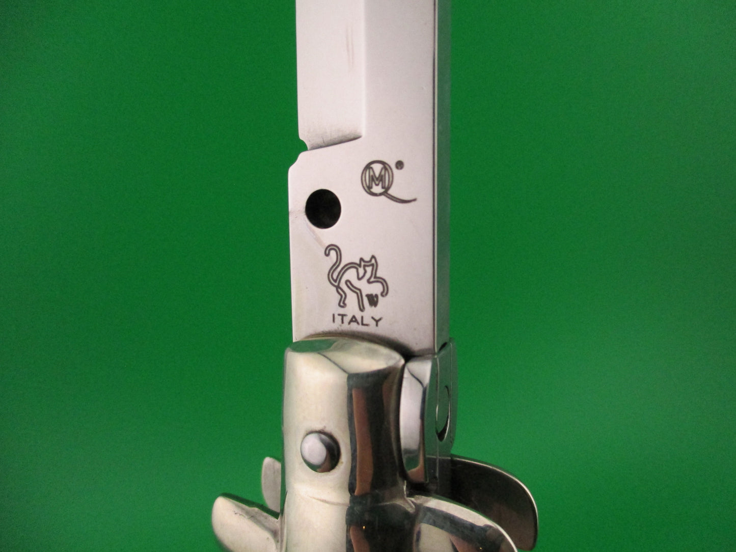 Walts LATAMA Cat 28cm Italian Stiletto Bayonet Blade Skunk horn Limited edition switchblade