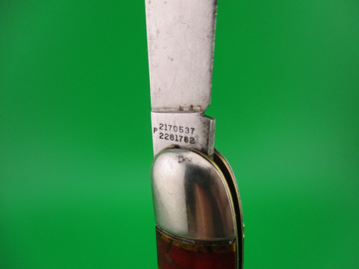 Hammer Brand Imperial toothpick Candystripe vintage 1950s switchblade knife