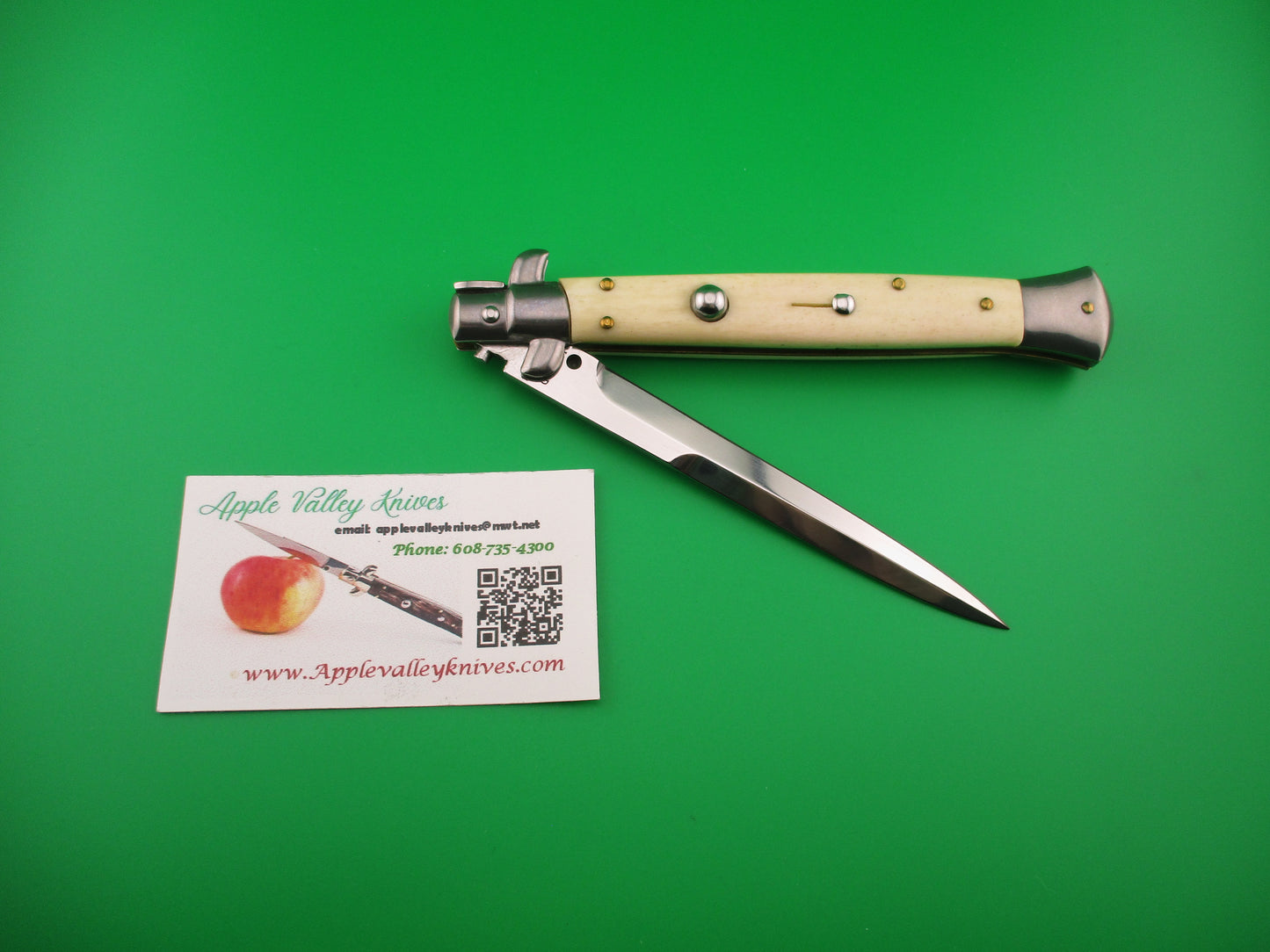 LIMITED EDITION 2004 28cm Italian Stiletto Swivel bolster automatic by Frank B