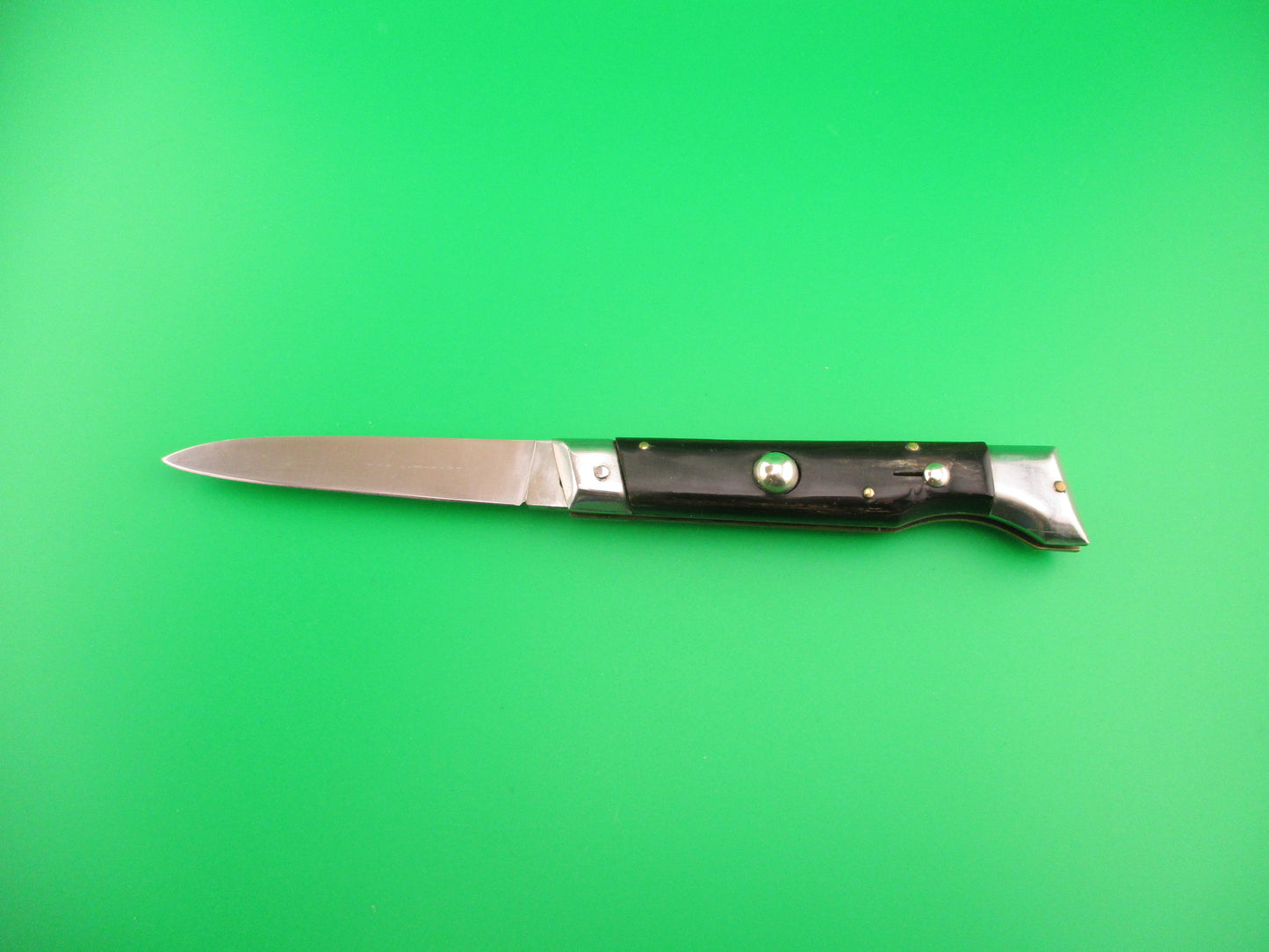ROSTFREI 20cm Italian Slant Bolster BOBC horn vintage automatic knife
