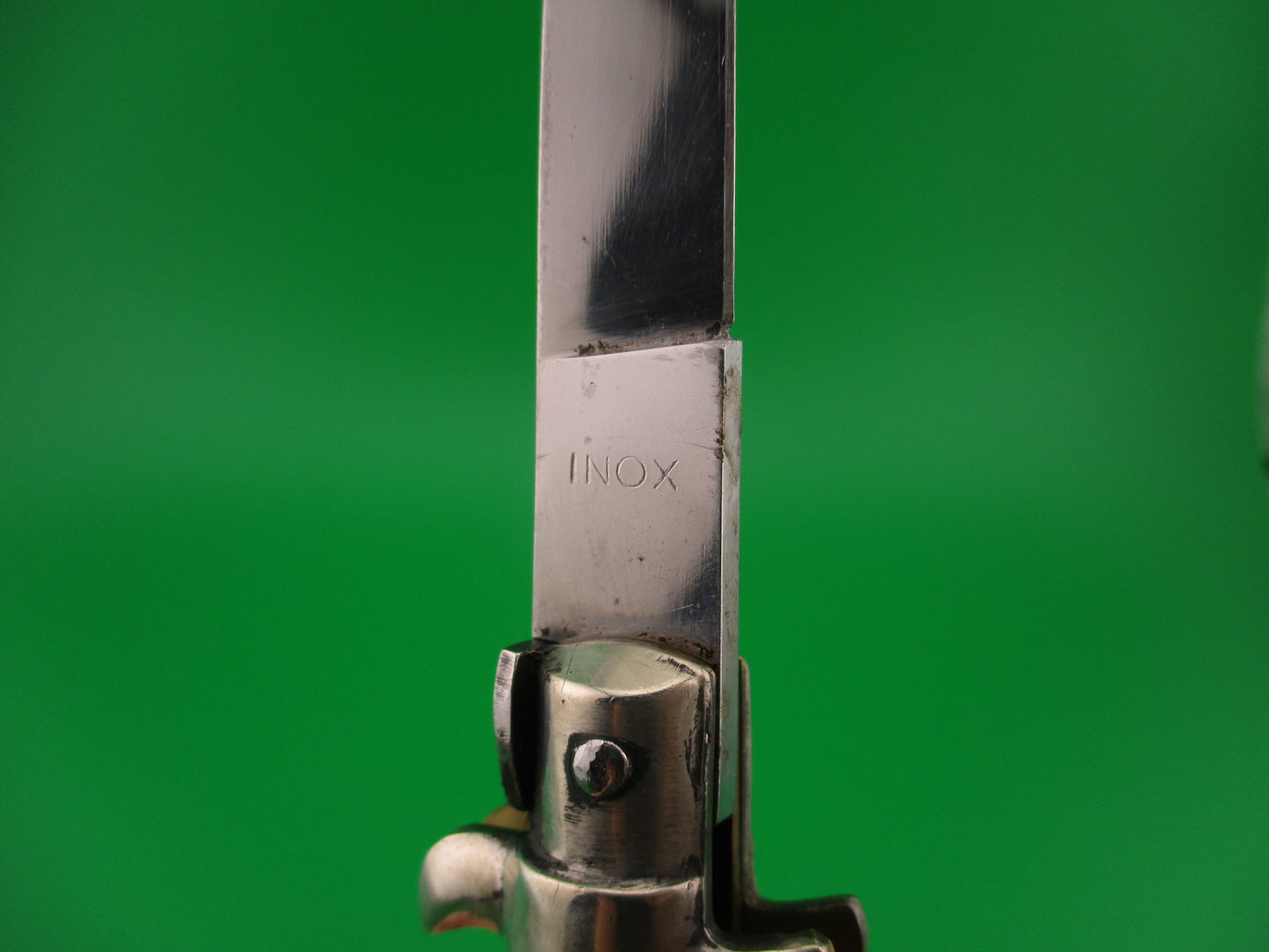 TARRY LEVIGNE IMPORT INOX Lizard 21cm Italian Vintage Transitional switchblade knife