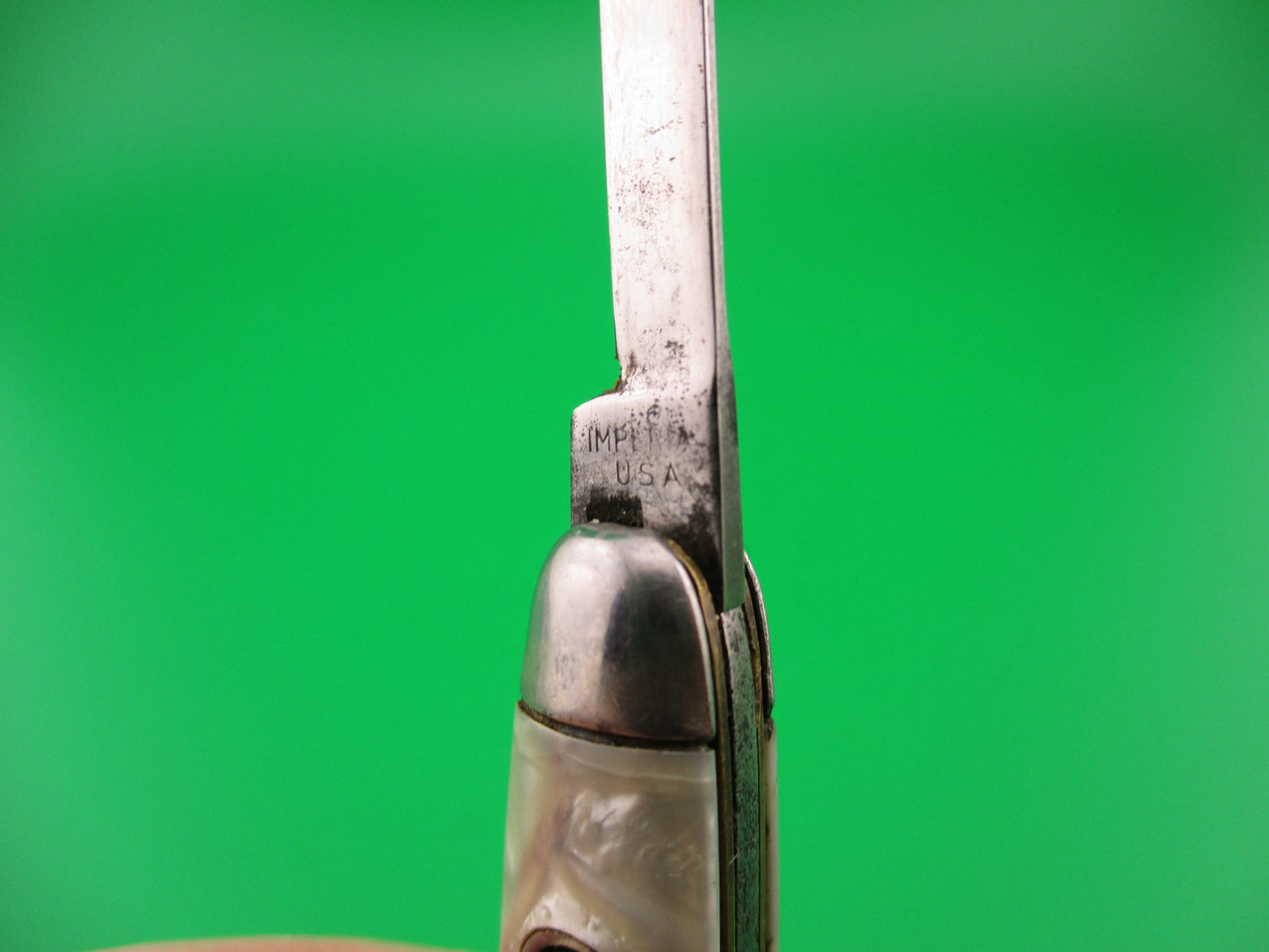 Imperial Jackomatic Jr Keychain Switchblade 1950s knife with chain