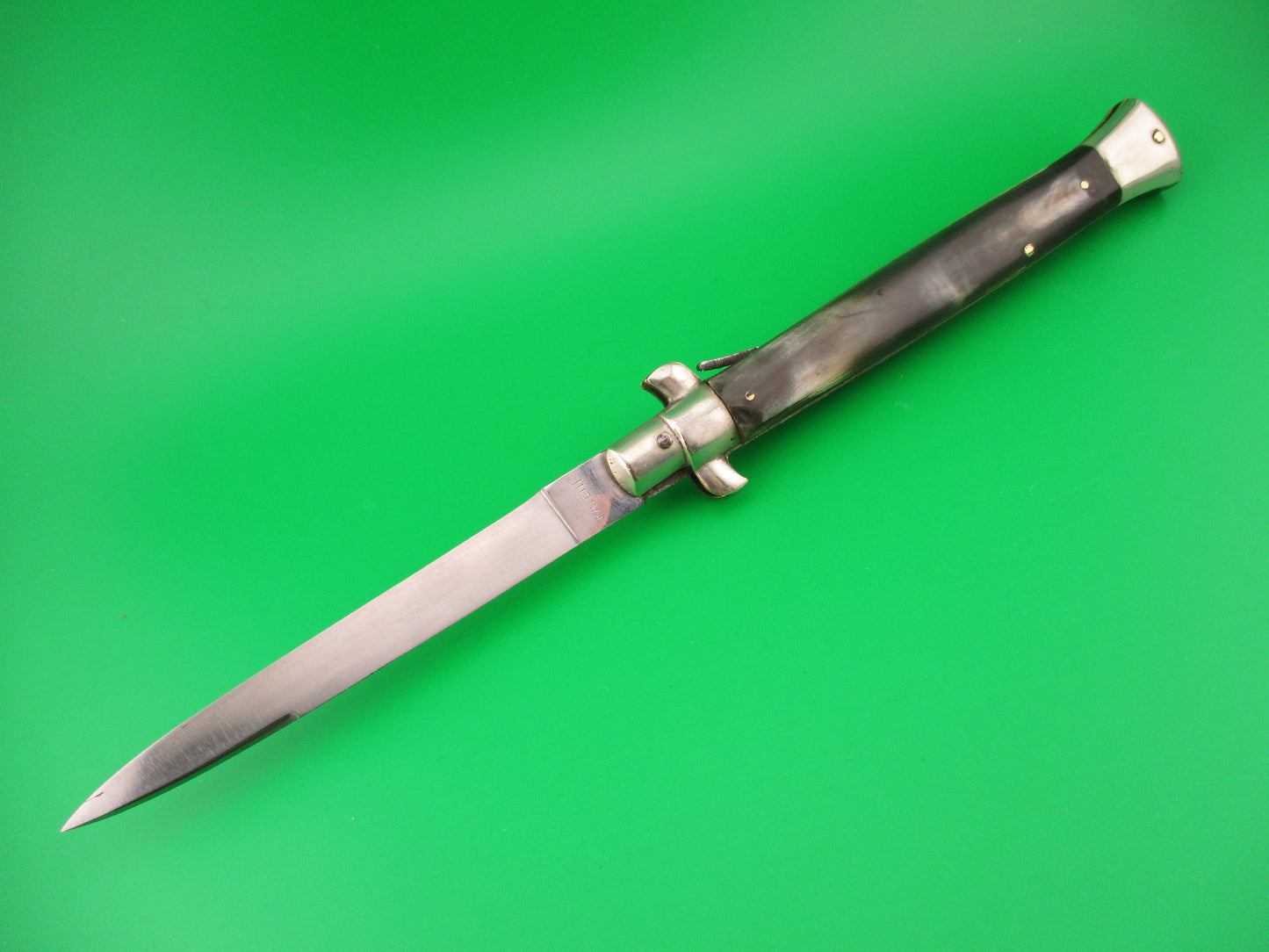 Rostfrei (slant) PATENT 27cm Italian BoBc vintage 1960s automatic knife