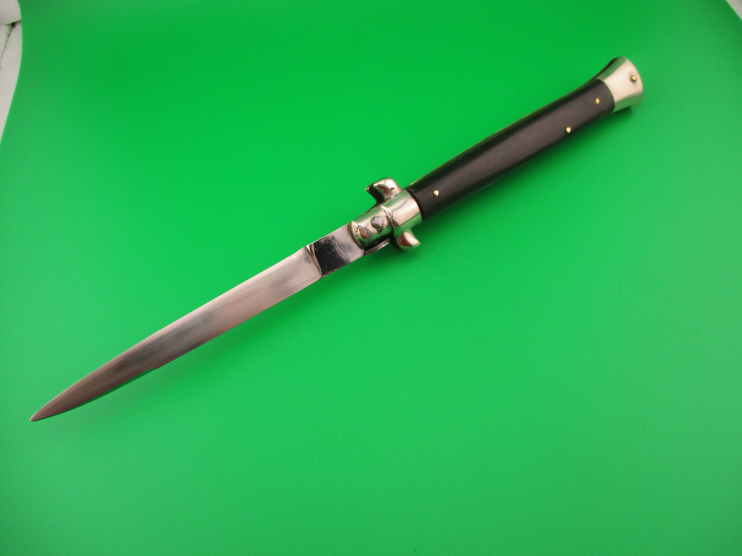 M ITALY INOX 27cm Italian Transitional Stiletto Vintage 1960s automatic knife