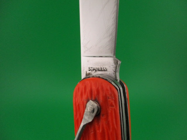 Schrade Walden vintage MC1 Orange military paratrooper switchblade