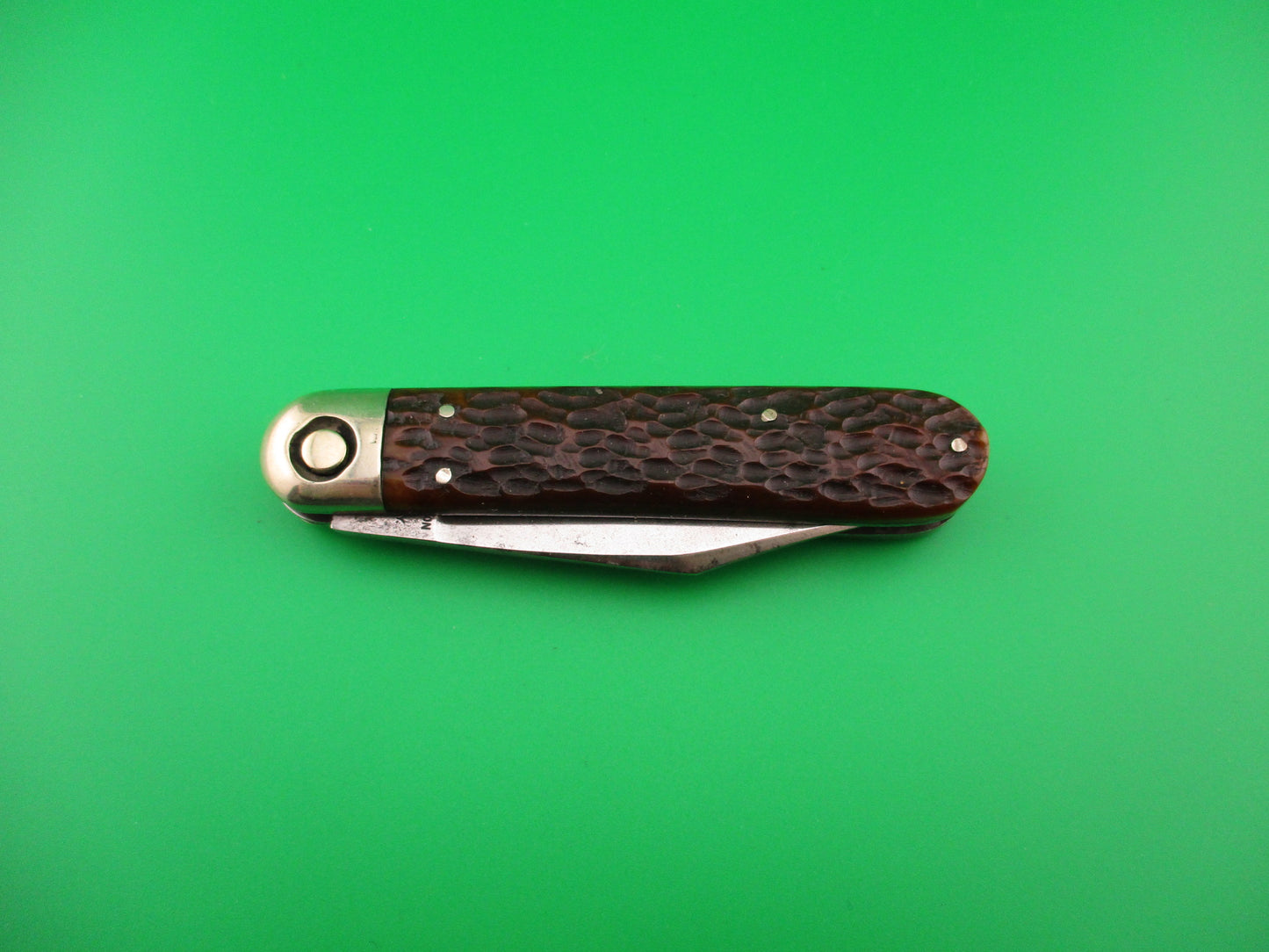 Press Button Knife Co Business model antique automatic knife w ETCH