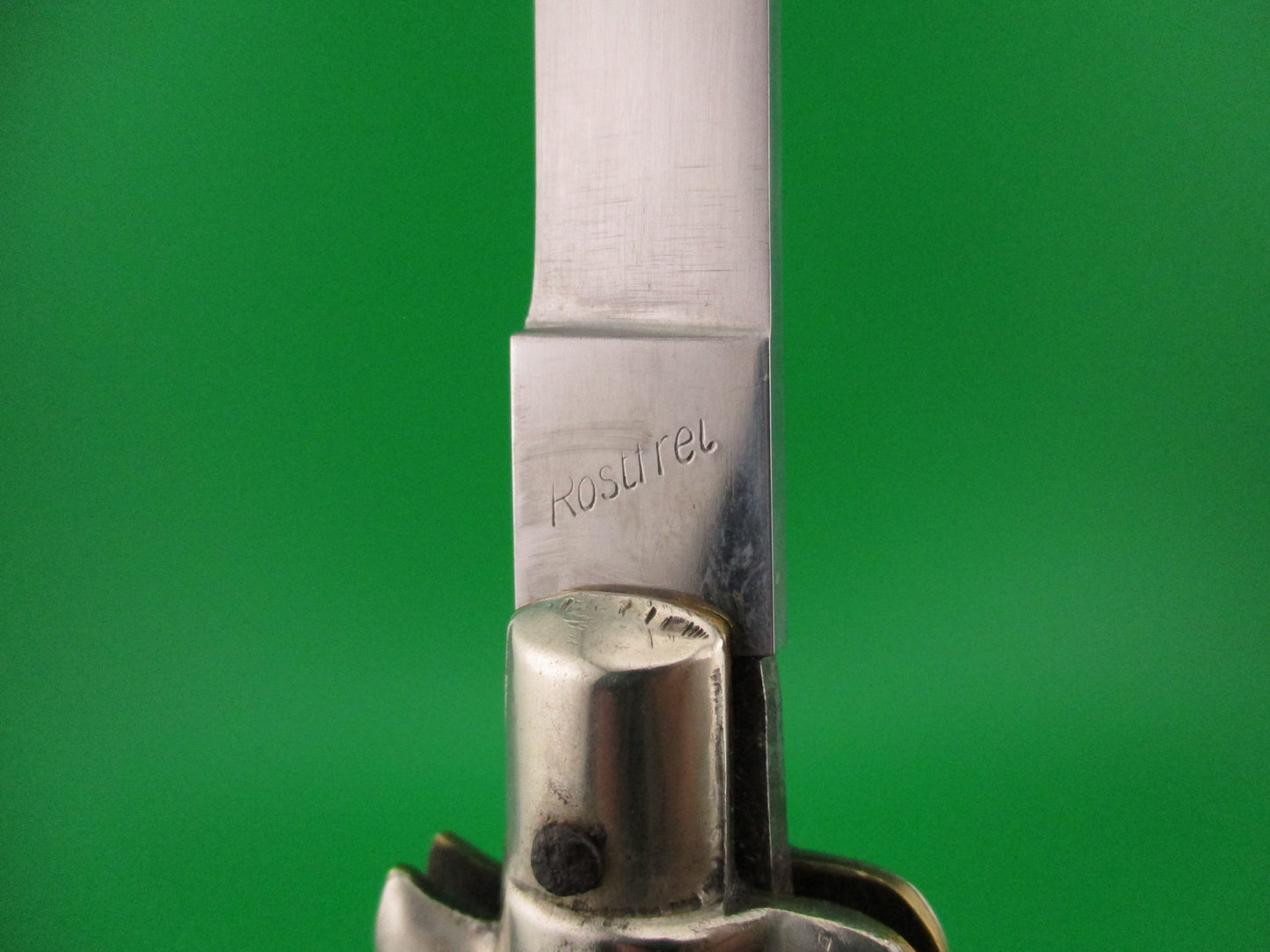 Rostfrei (slant) PATENT 27cm Italian BoBc vintage 1960s automatic knife