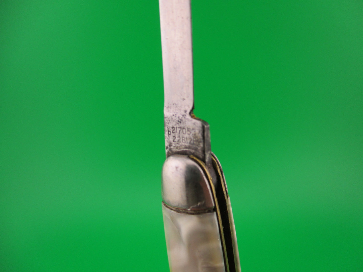 Imperial Jackomatic Jr Keychain Switchblade 1950s knife with chain