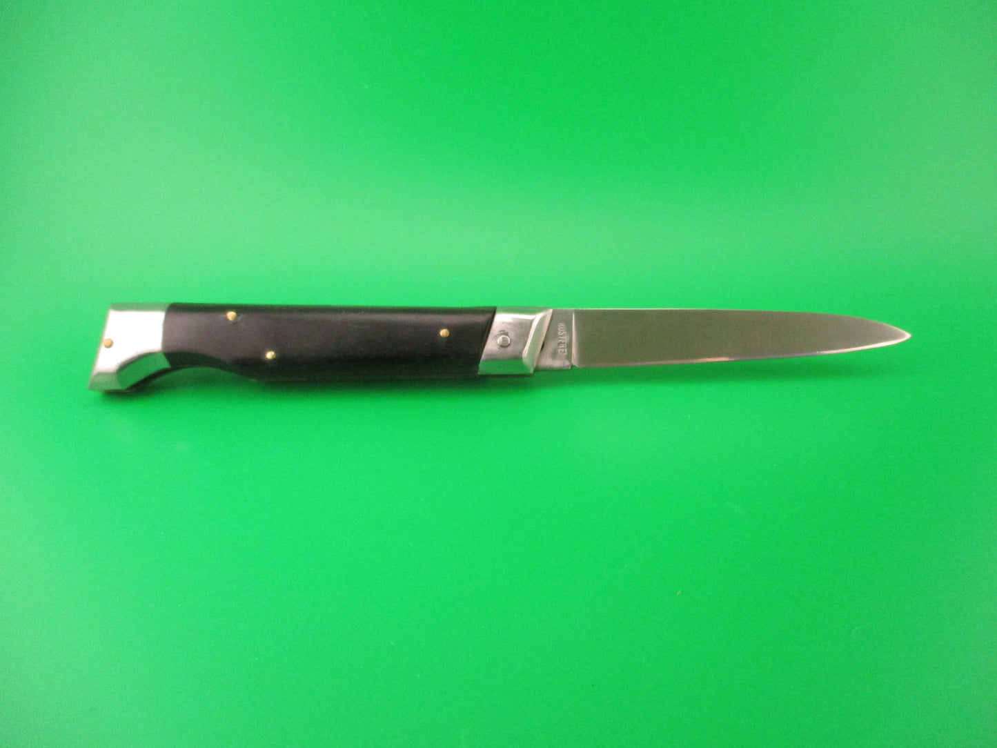 ROSTFREI 20cm Italian Slant Bolster BOBC horn vintage automatic knife