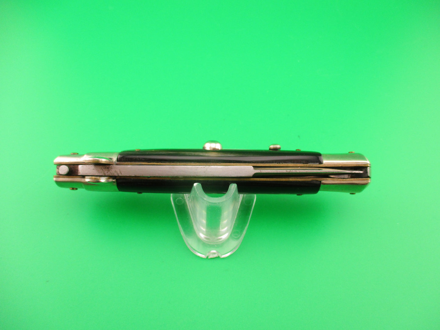 ETHAN 1953 23cm Italian Picklock vintage 1950s Black & White automatic knife
