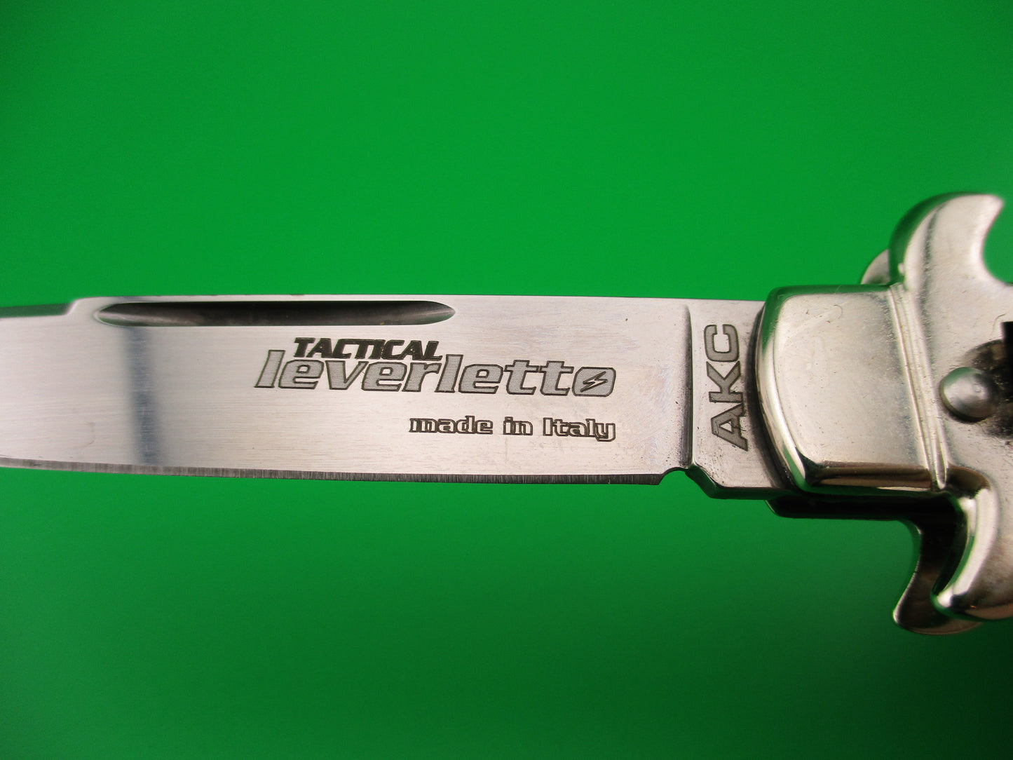 Leverletto TACTICAL AKC 20cm Italian Bill DeShivs lever automatic knife