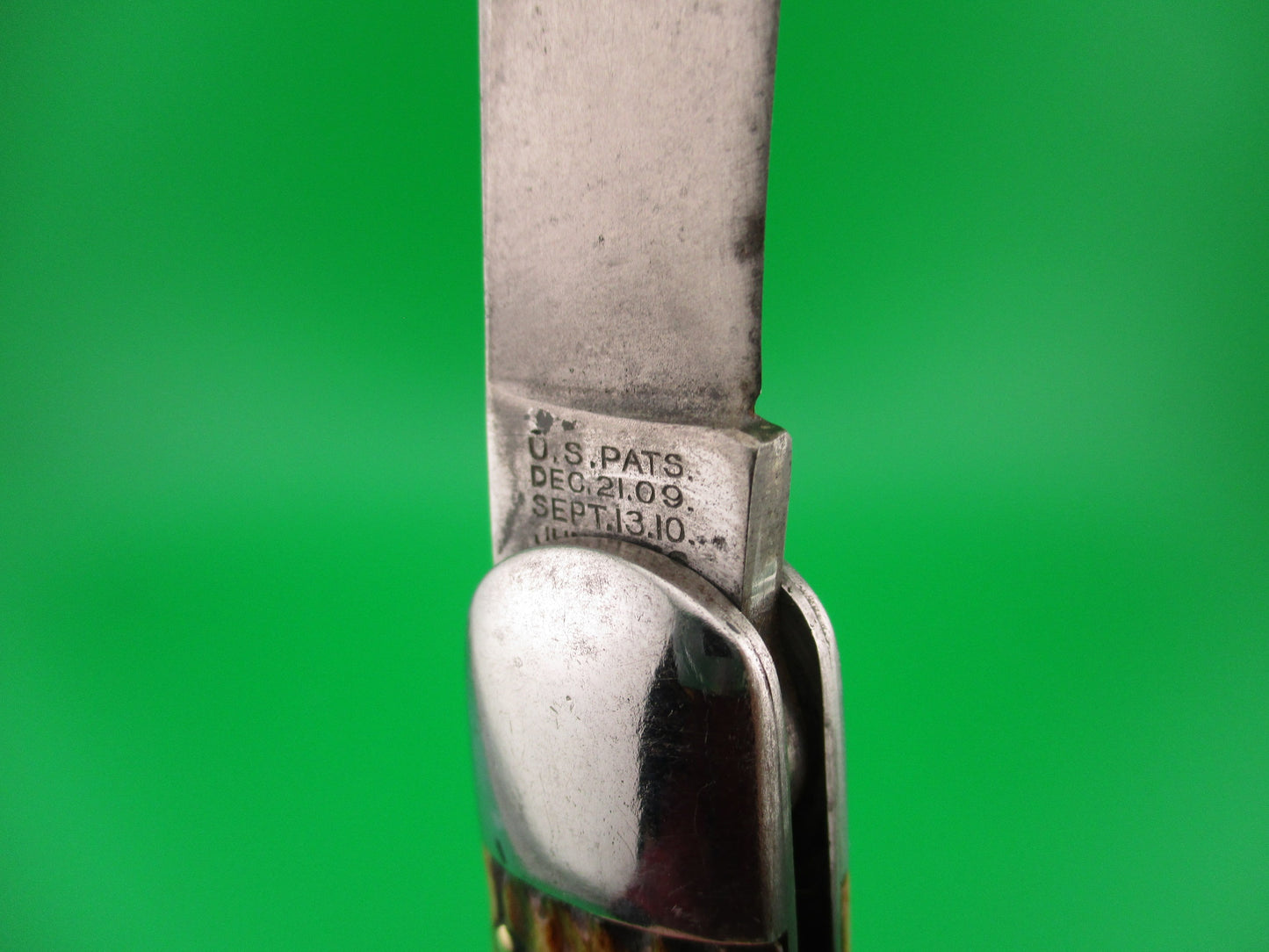 SCHRADE CUT CO M2 Bone WWII Paratrooper Military issue switchblade knife