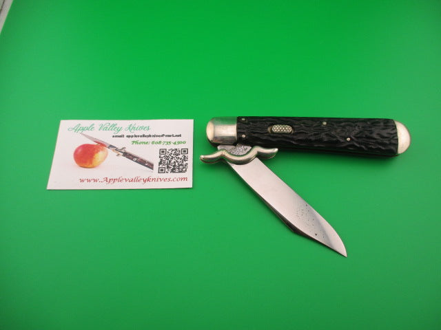 Flylock Vintage Hunter Lazy W folding guards automatic knife #11004