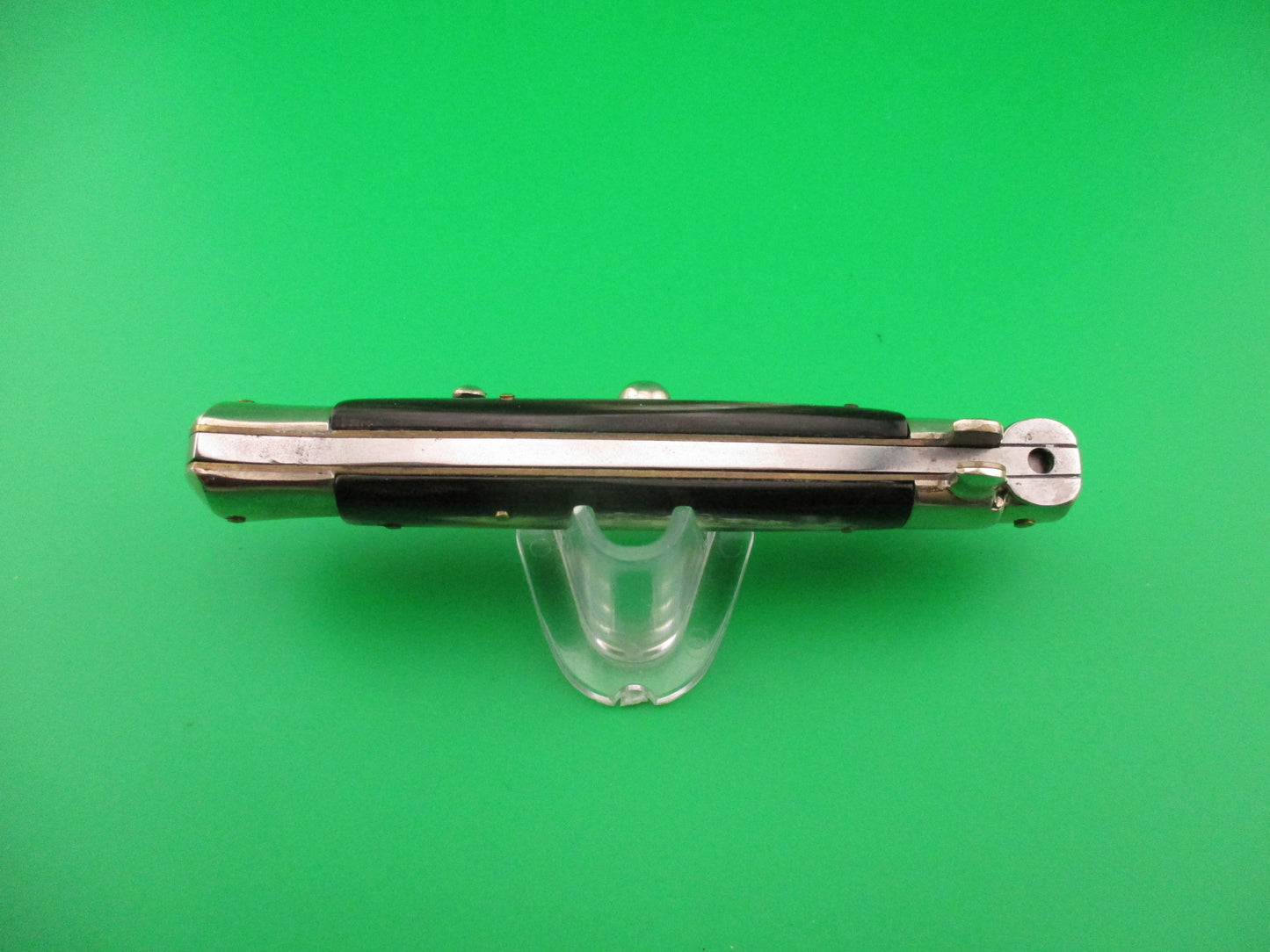 ETHAN 1953 23cm Italian Picklock vintage 1950s Black & White automatic knife