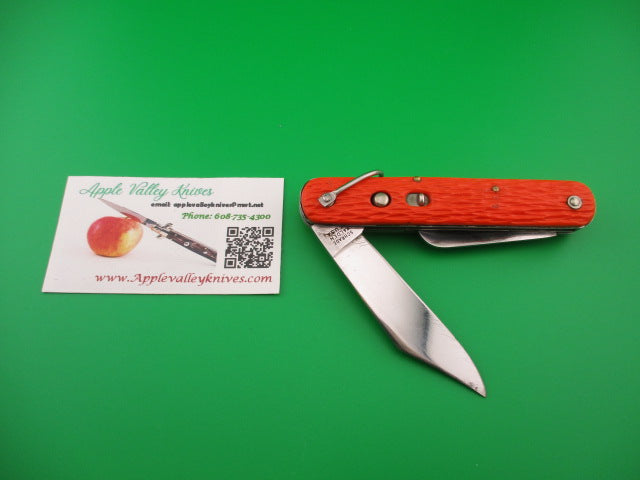 Schrade Walden vintage MC1 Orange military paratrooper switchblade