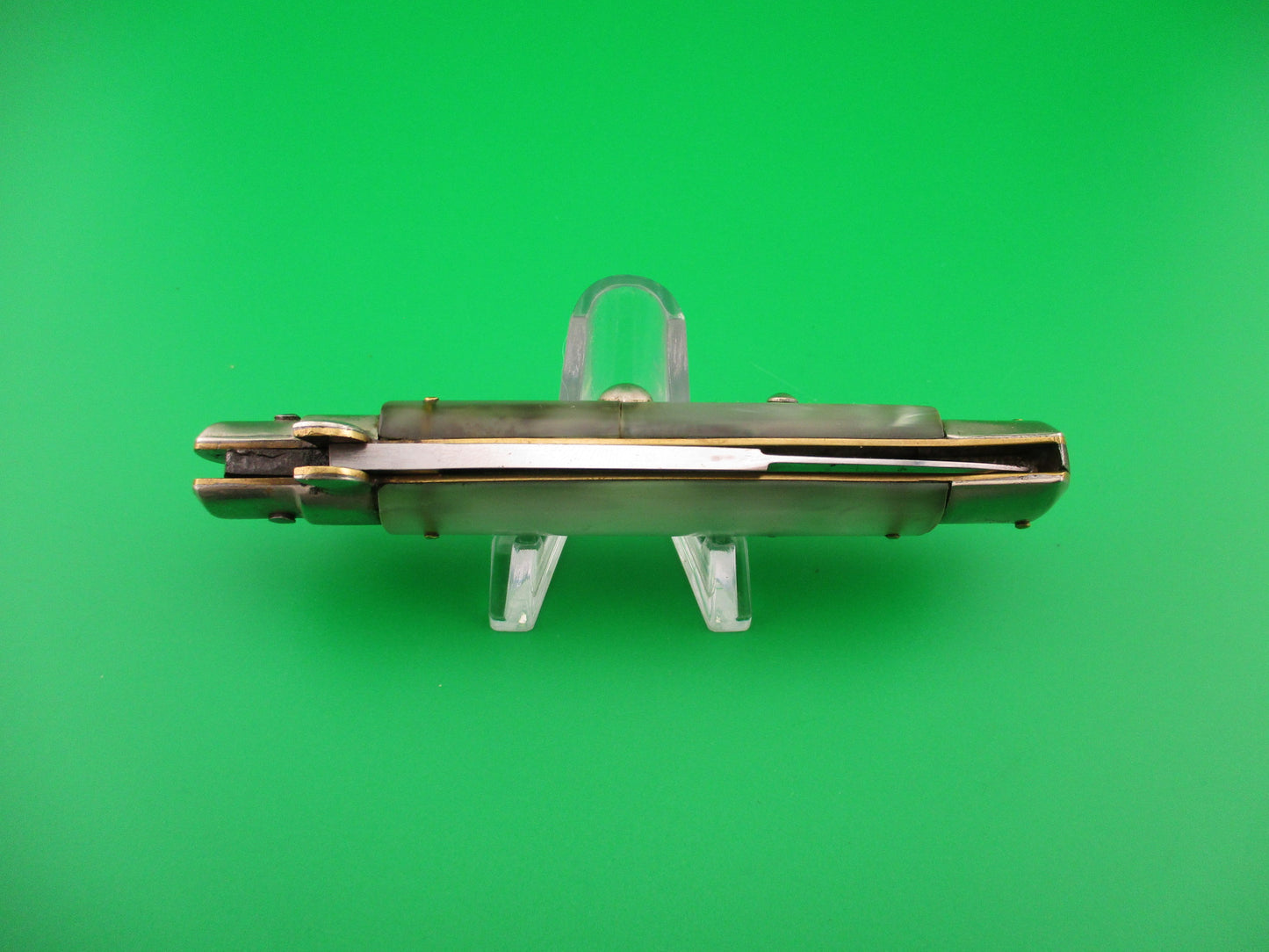 Rostfrei (slant) PATENT (slant) 20cm Italian BOBC Black lip Pearlex automatic knife