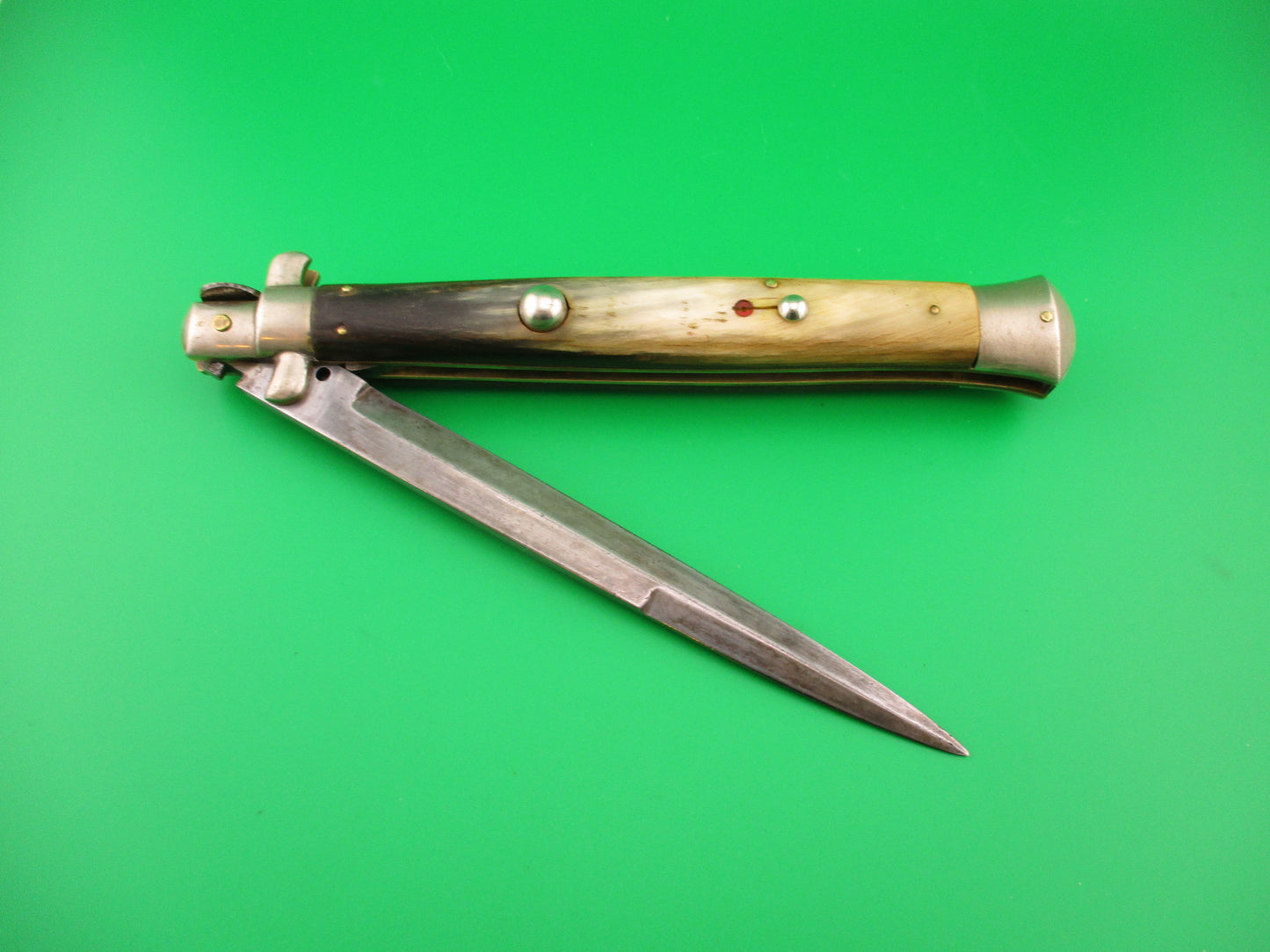 CORICAMA MADE IN ITALY 33cm Italian Picklock 1950s Red dot FAT automatic knife