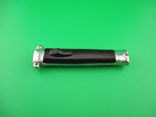 PATENT ROSTFREI 21cm Italian Vintage OTF DA Bullnose black automatic knife